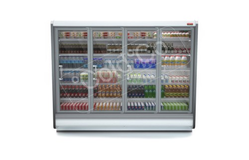 ColdCo  Parisa Glass Hinged Door Multideck Chiller