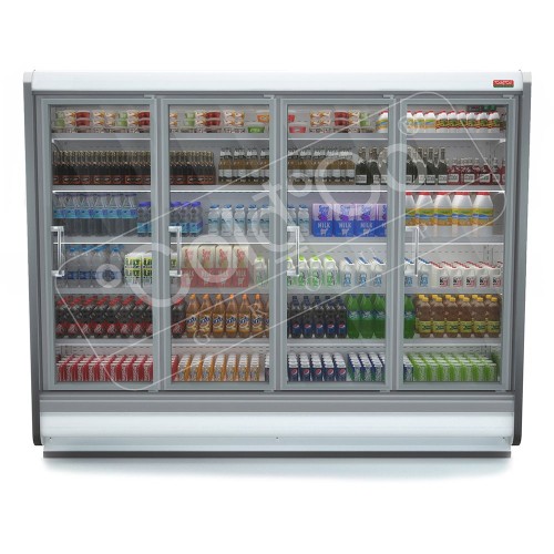 ColdCo  Parisa Glass Hinged Door Multideck Chiller