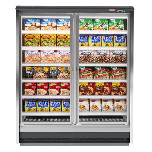 ColdCo Berfin Remote Display Freezer 2Door