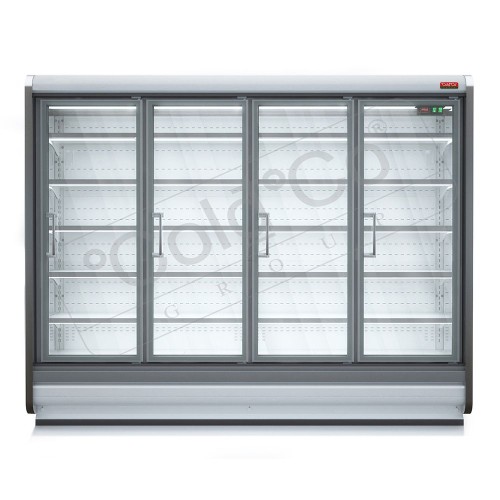 ColdCo  Parisa-1250 Remote Glass Hinged Door Multi Deck Cabinet Height  - 220