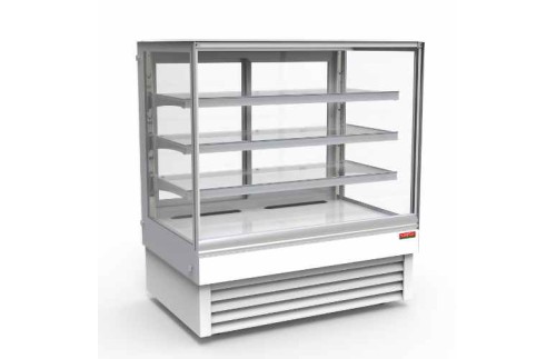 Cold and Hot Display Straight Glass Display