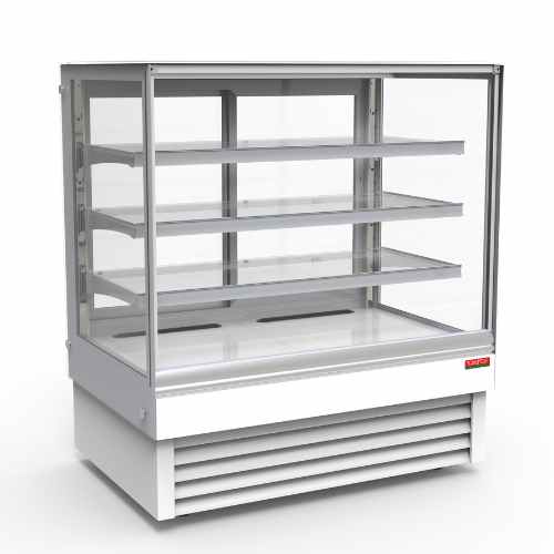 Cold and Hot Display Straight Glass Display
